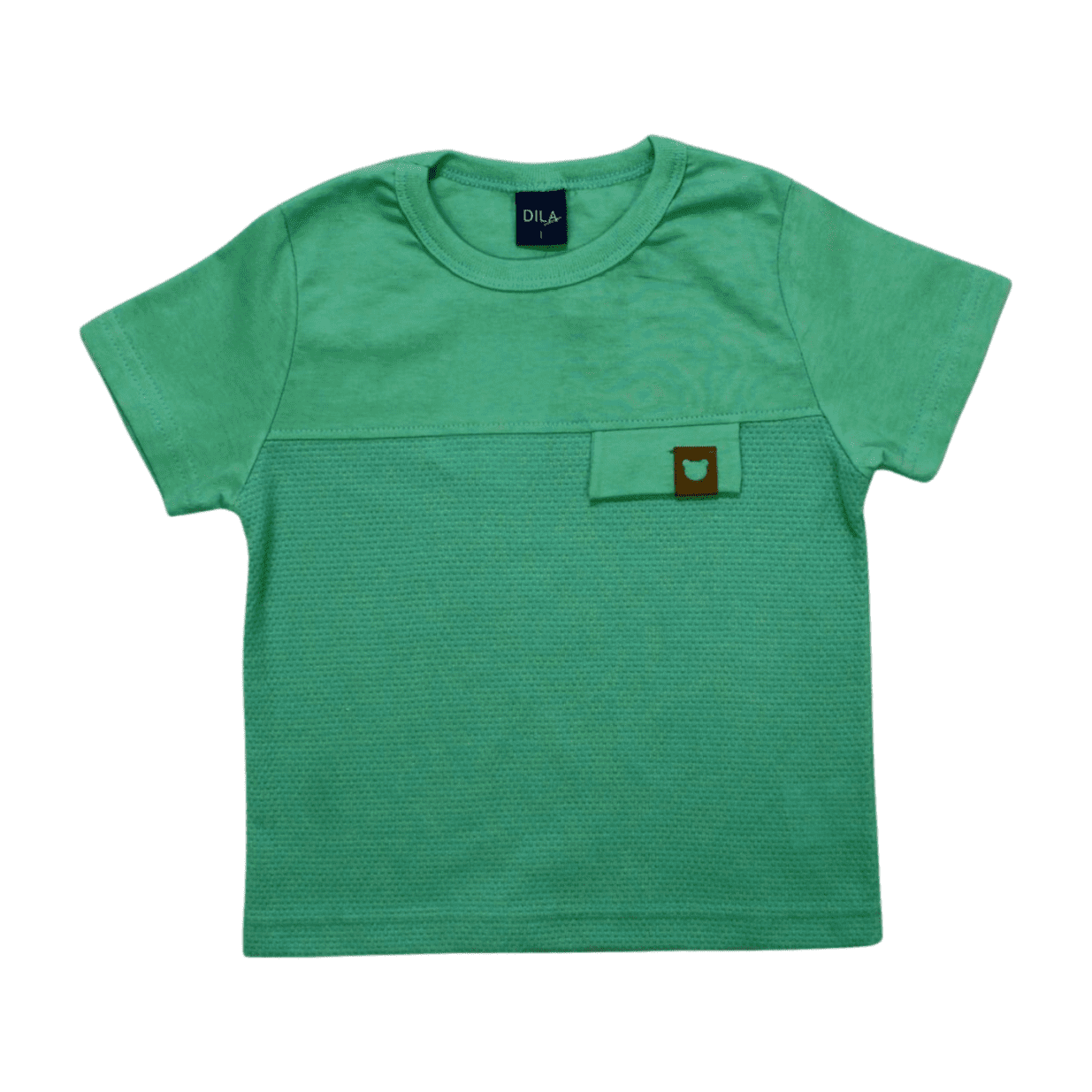Camiseta Manga Curta com Lapela 04150 - Dila