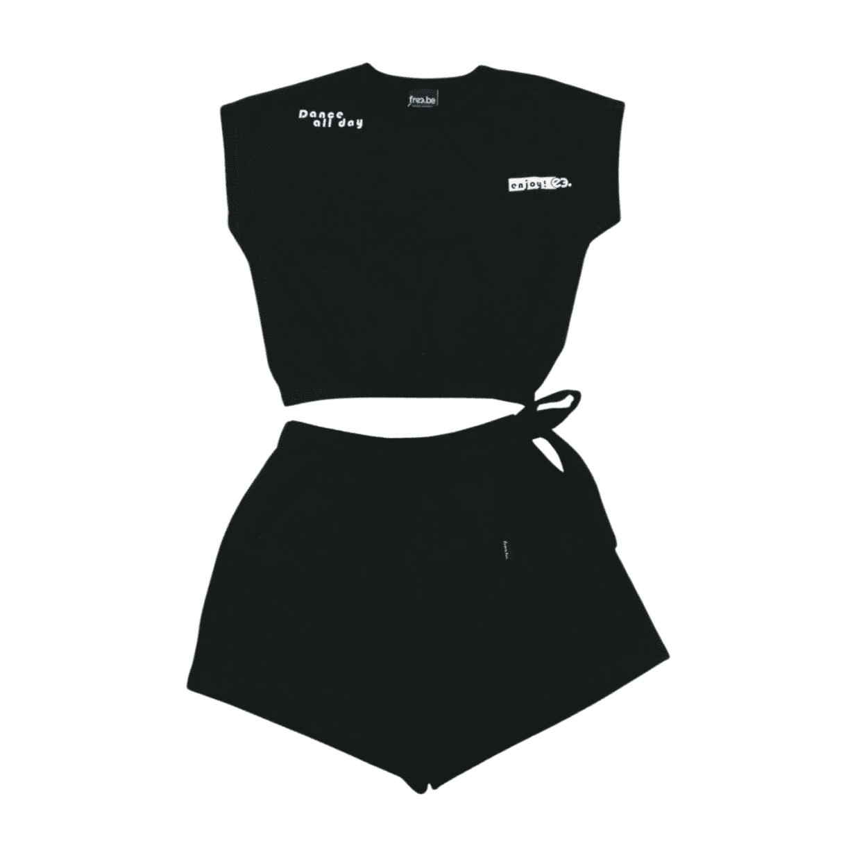 Conjunto Feminino Blusa e Shorts com Elástico 63401 - Kamylus