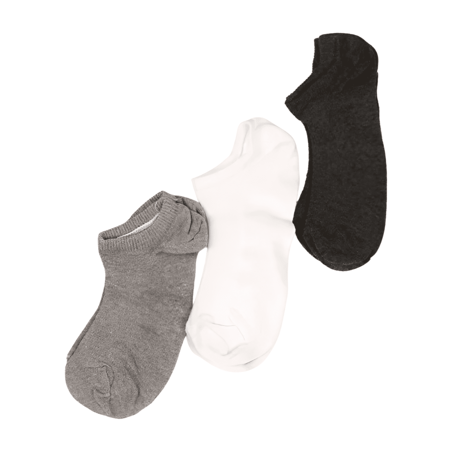 Kit Meia Kids Invisível 3Pares To5442 Cores Sortidas - Trifil