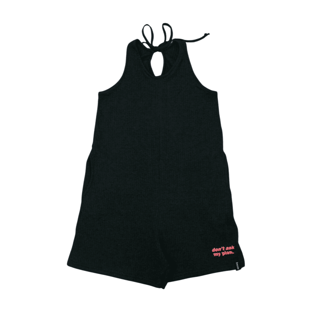 Macacaquinho Canelado com Bolso 63405 - Kamylus