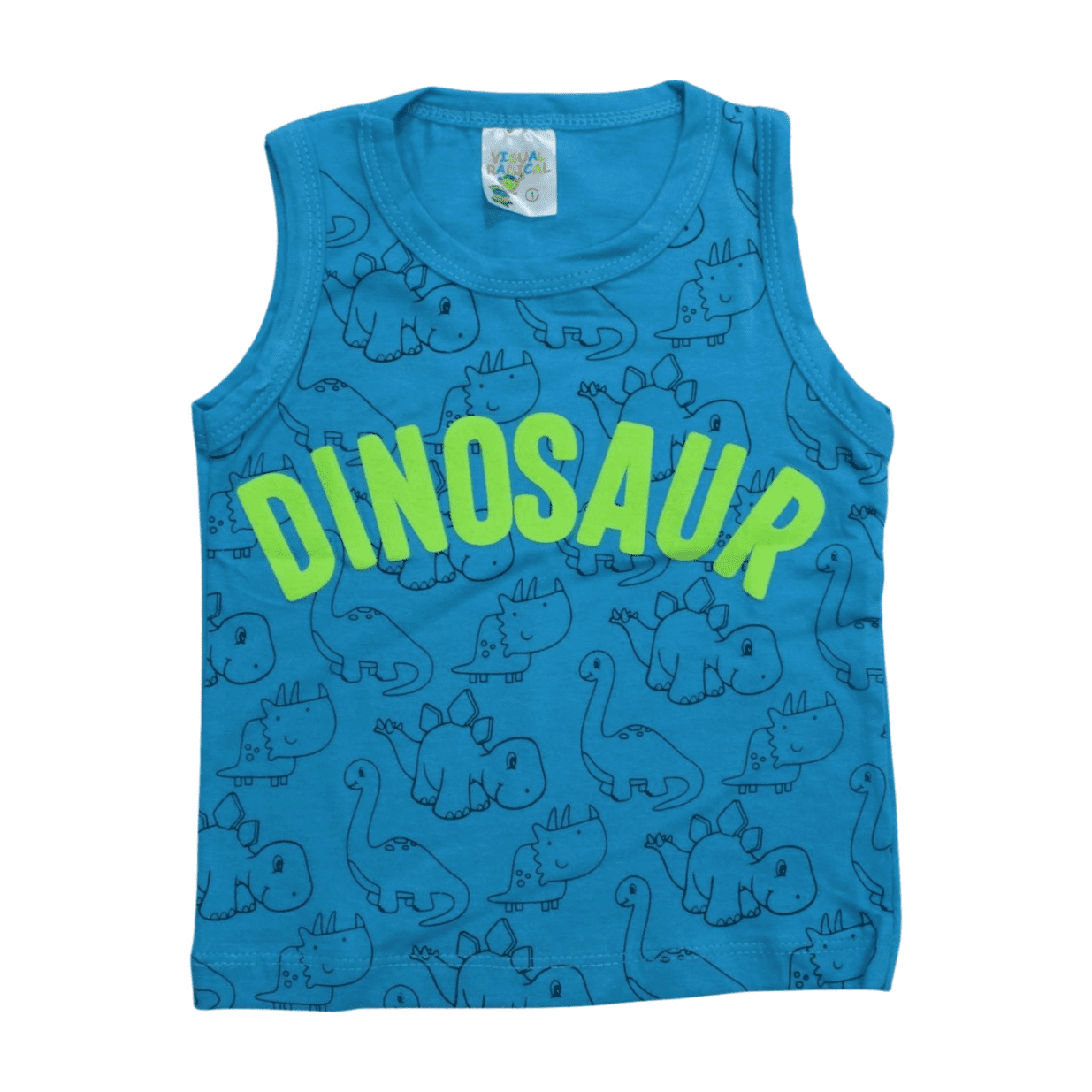 Regata Estampada Dinossauros 20754 - Visual Radial