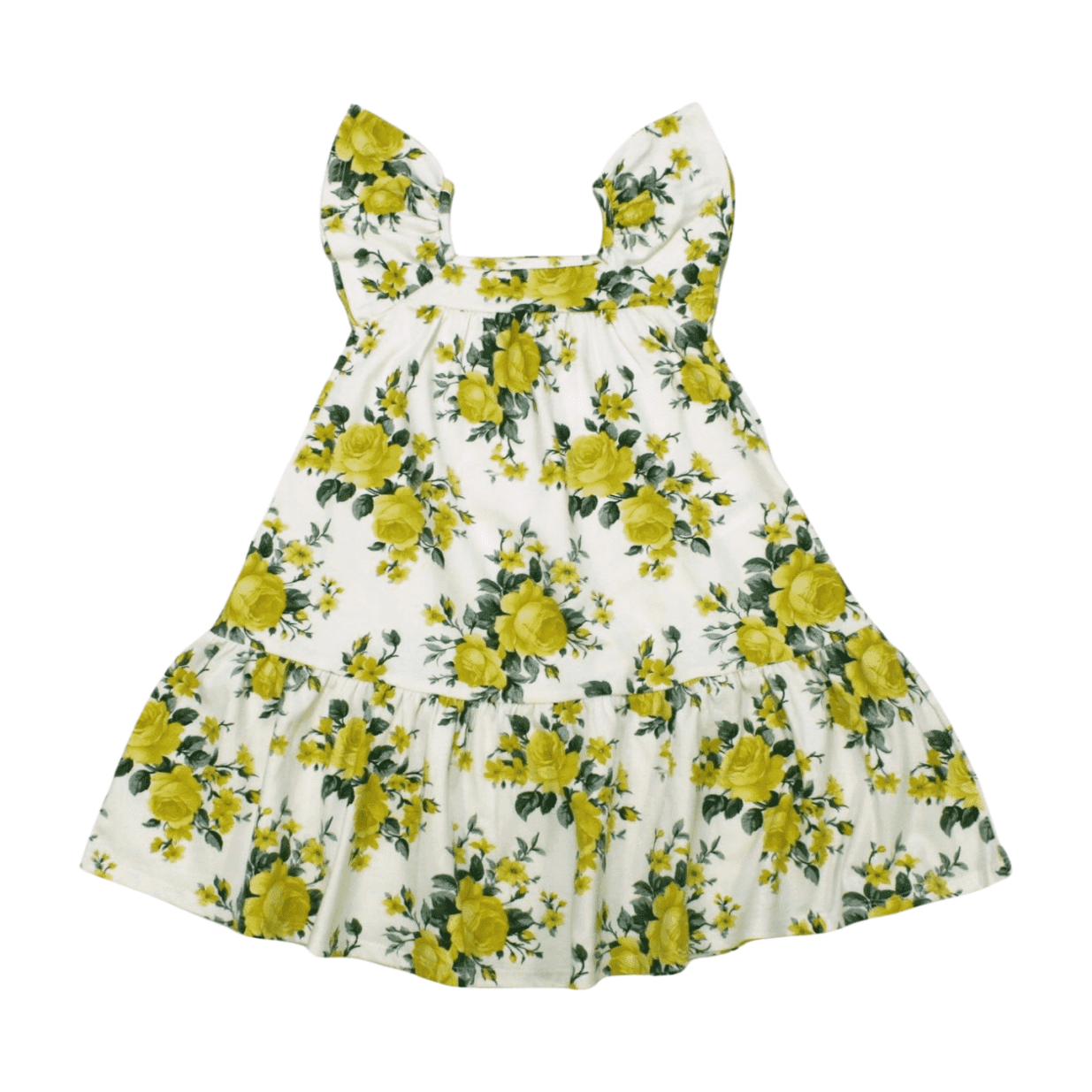 Vestido Cavado Estampado Flores 2000360 - Milon