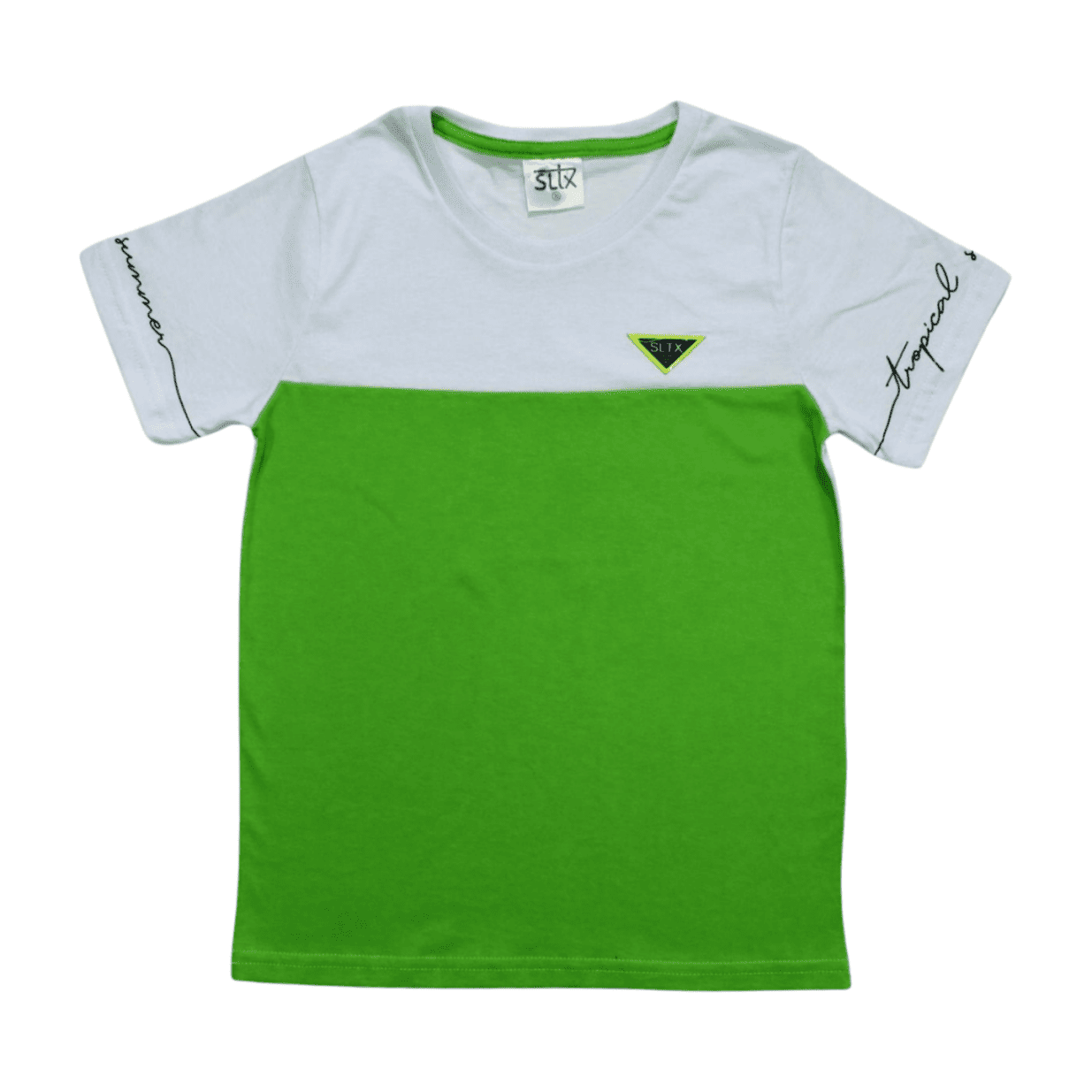 Camiseta Manga Curta Escrita Tropical 07929 - Soletex