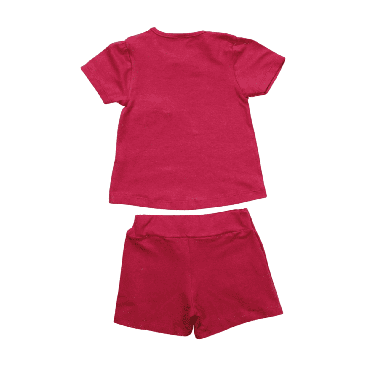 Conjunto Feminino Blusa Estampa Coração e Shorts Saia 24549 - Leb