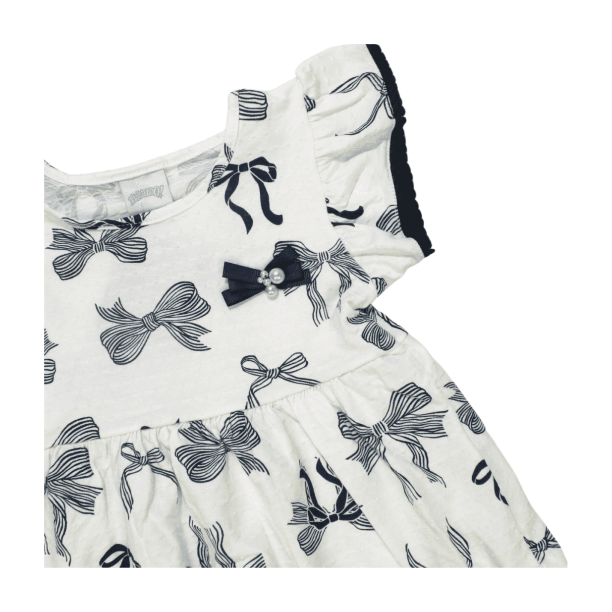 Conjunto Feminino Blusa Estampa Laços e Shorts 46187 - Alakazoo