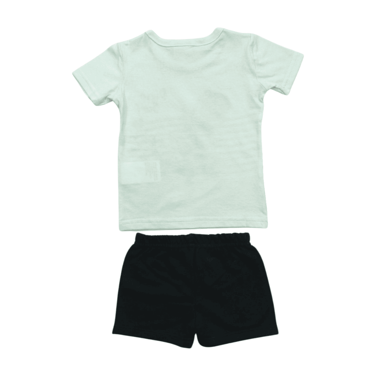 Conjunto Masculino Camiseta Dinossauro e Bermuda Moletinho 60405 - Alenice
