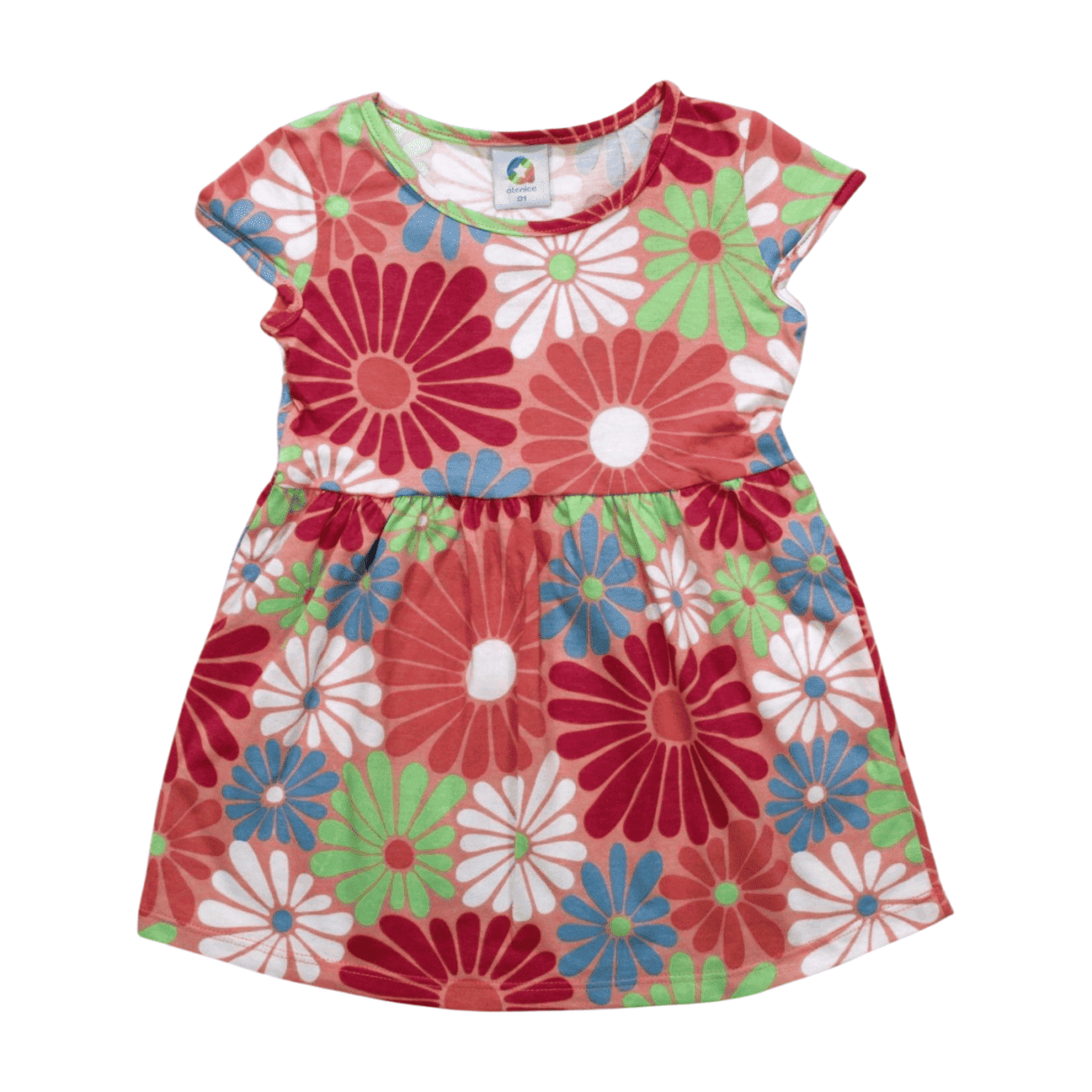 Vestido Estampado Flores 60436 - Alenice
