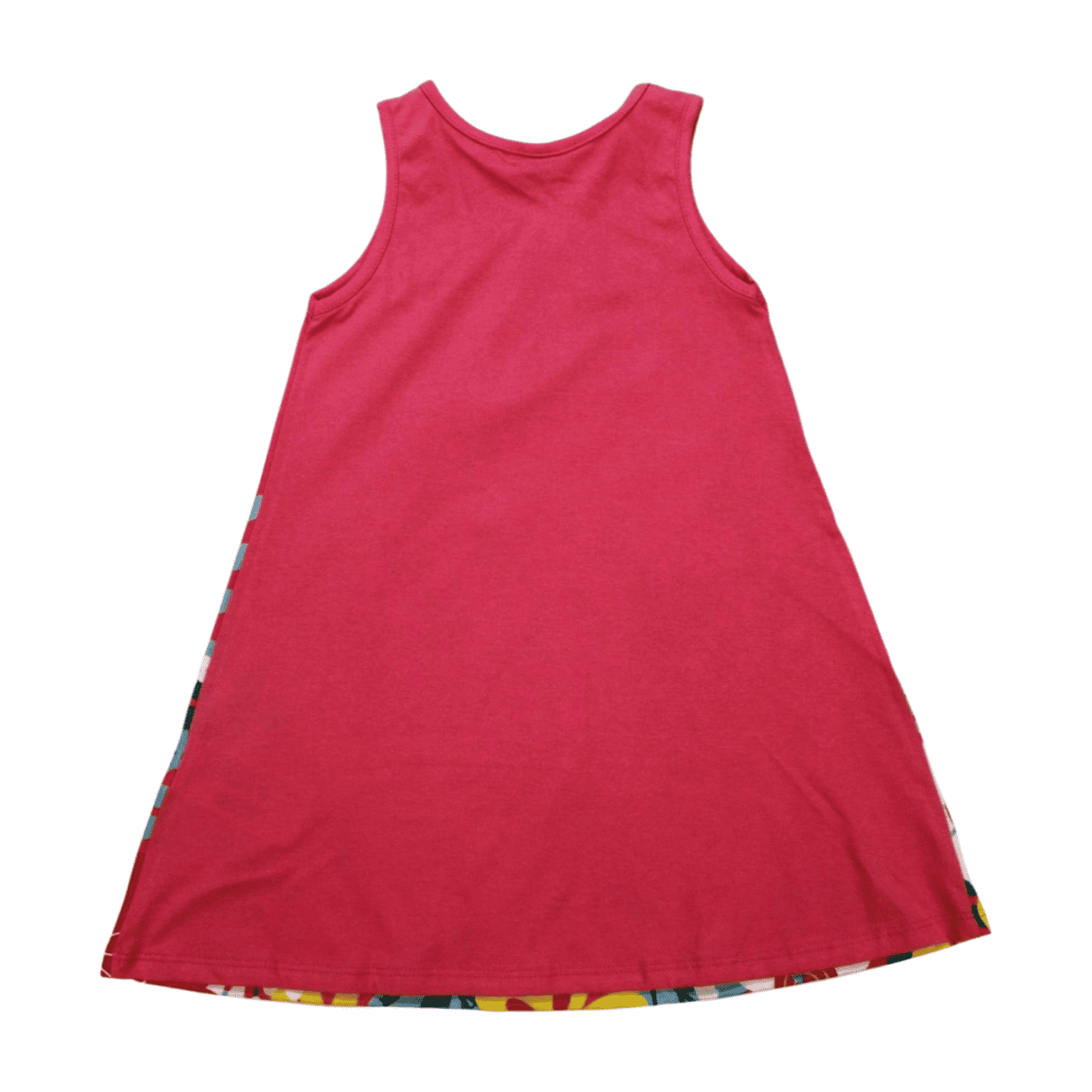 Vestido Cavado Estampado Beija Flor 1000527 - Kyly