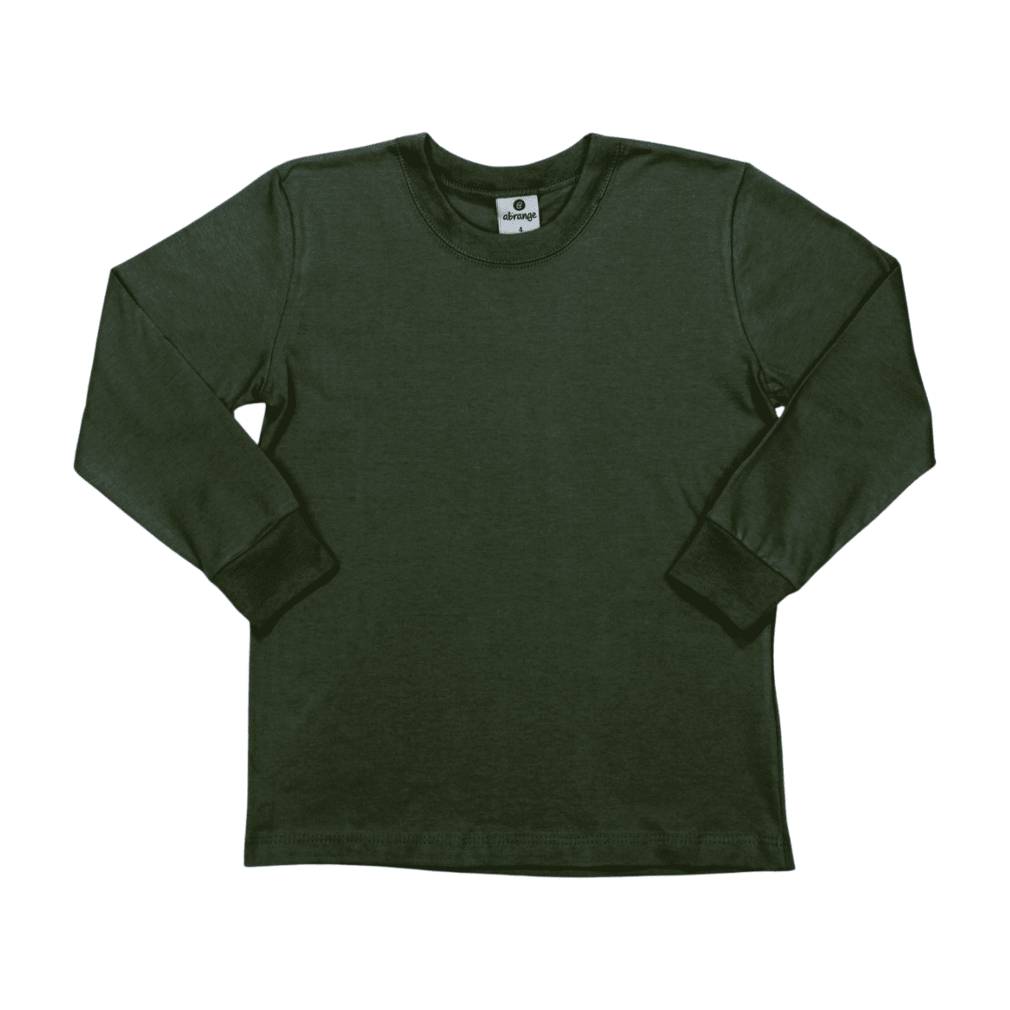 Camiseta Manga Longa Com Punho Lisa 0Y081 - Abrange