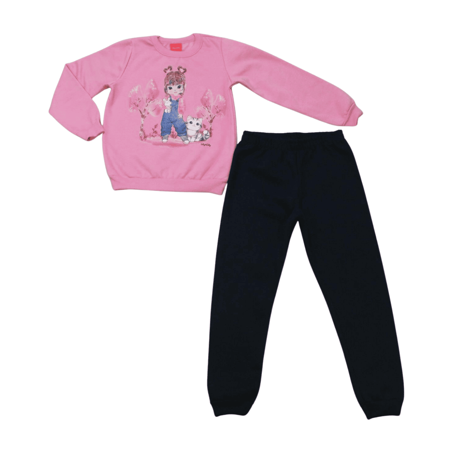 Agasalho Feminino Estampa Menina 60486 - Kely kety