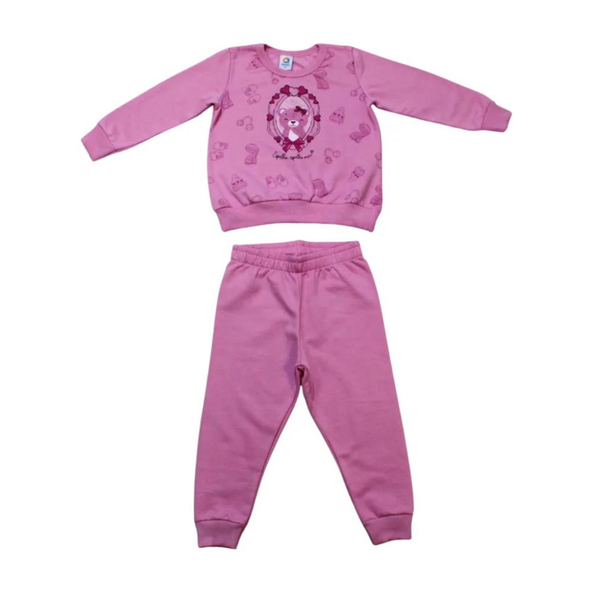 Agasalho Feminino Ursinha no Espelho 70293 - Alenice