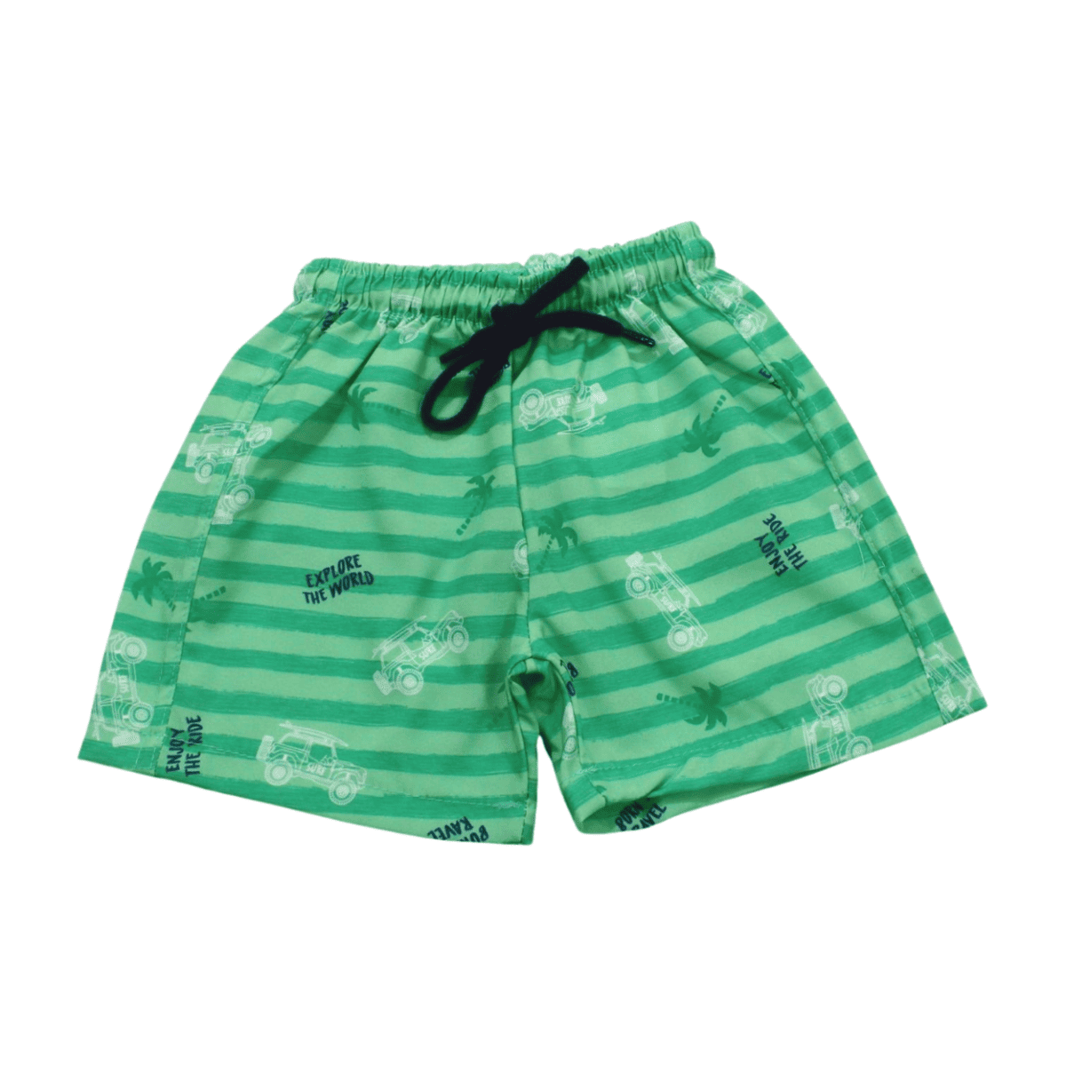 Bermuda Tactel Masculina Listras 22246 - Rollu