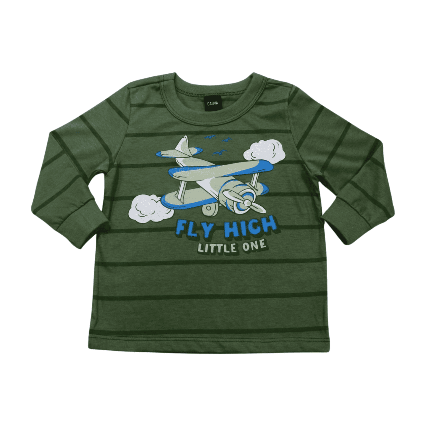 Camiseta Manga Longa Listrada C60716 - Cativa