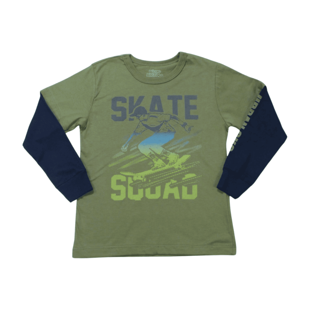 Camiseta Sobreposta Skate 4335 - Bicho Bagunça