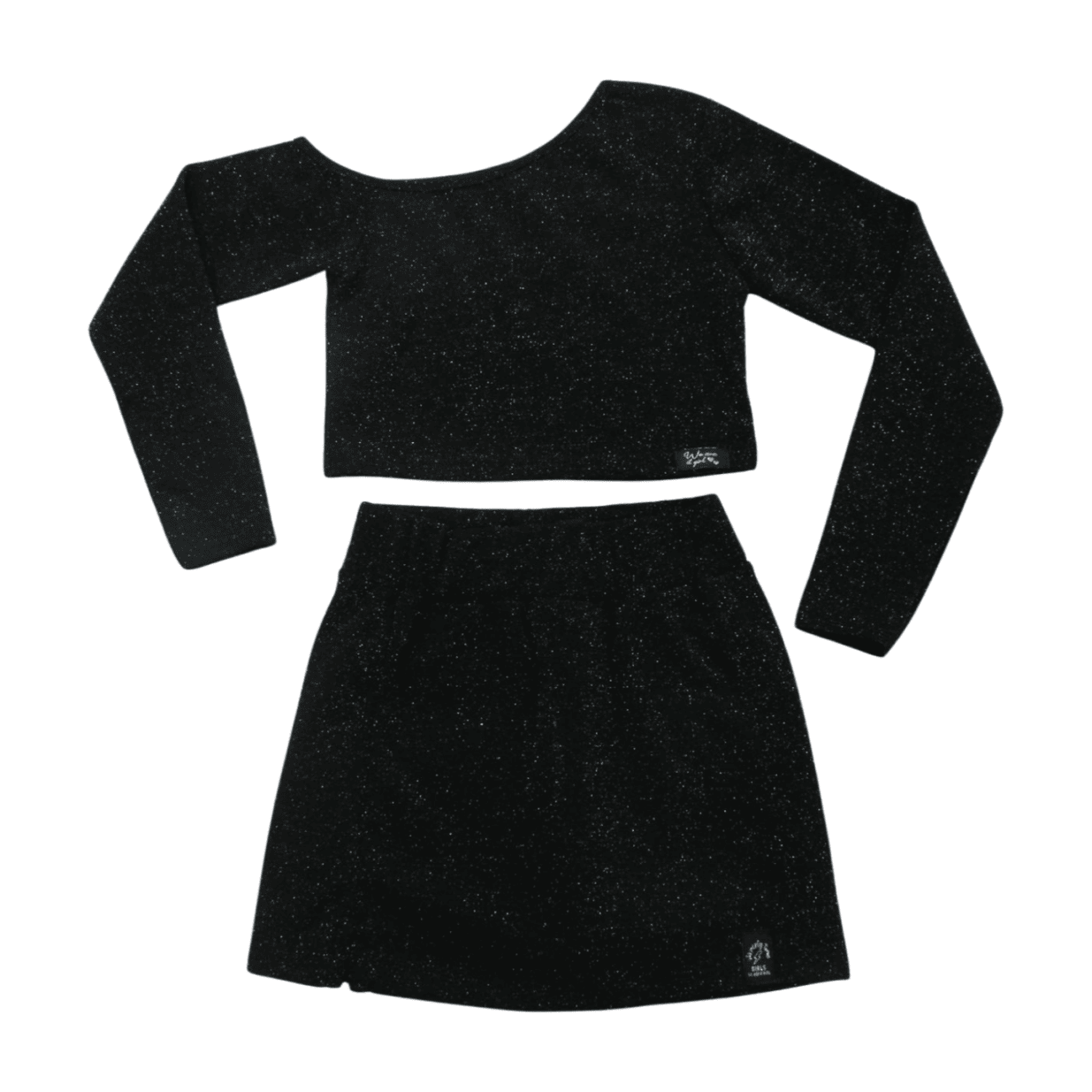 Conjunto Longo Blusa Brilho e Saia - 2476 - itgirl