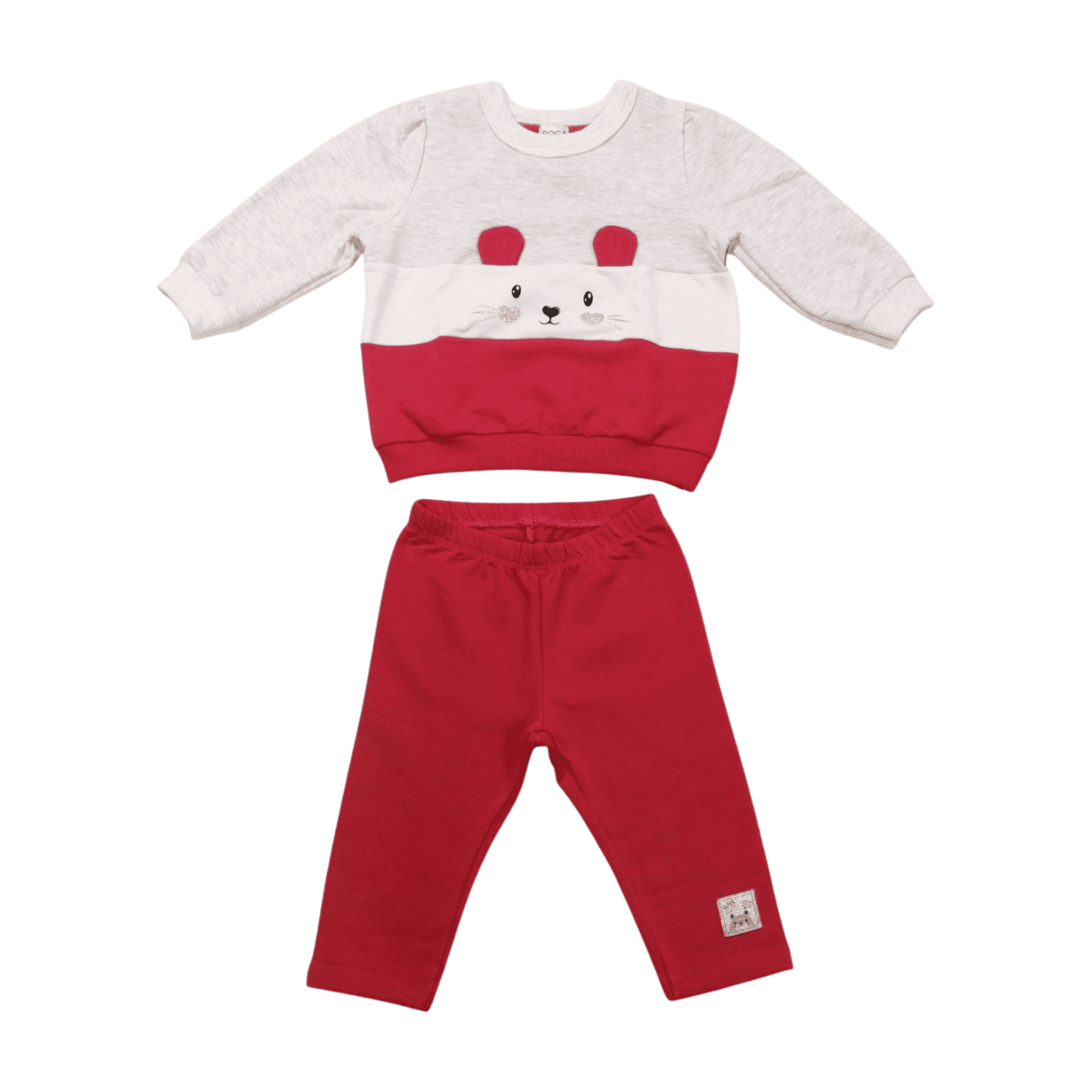 Conjunto Longo Feminino Blusão Carinha e Legging 12813 - Boca Grande