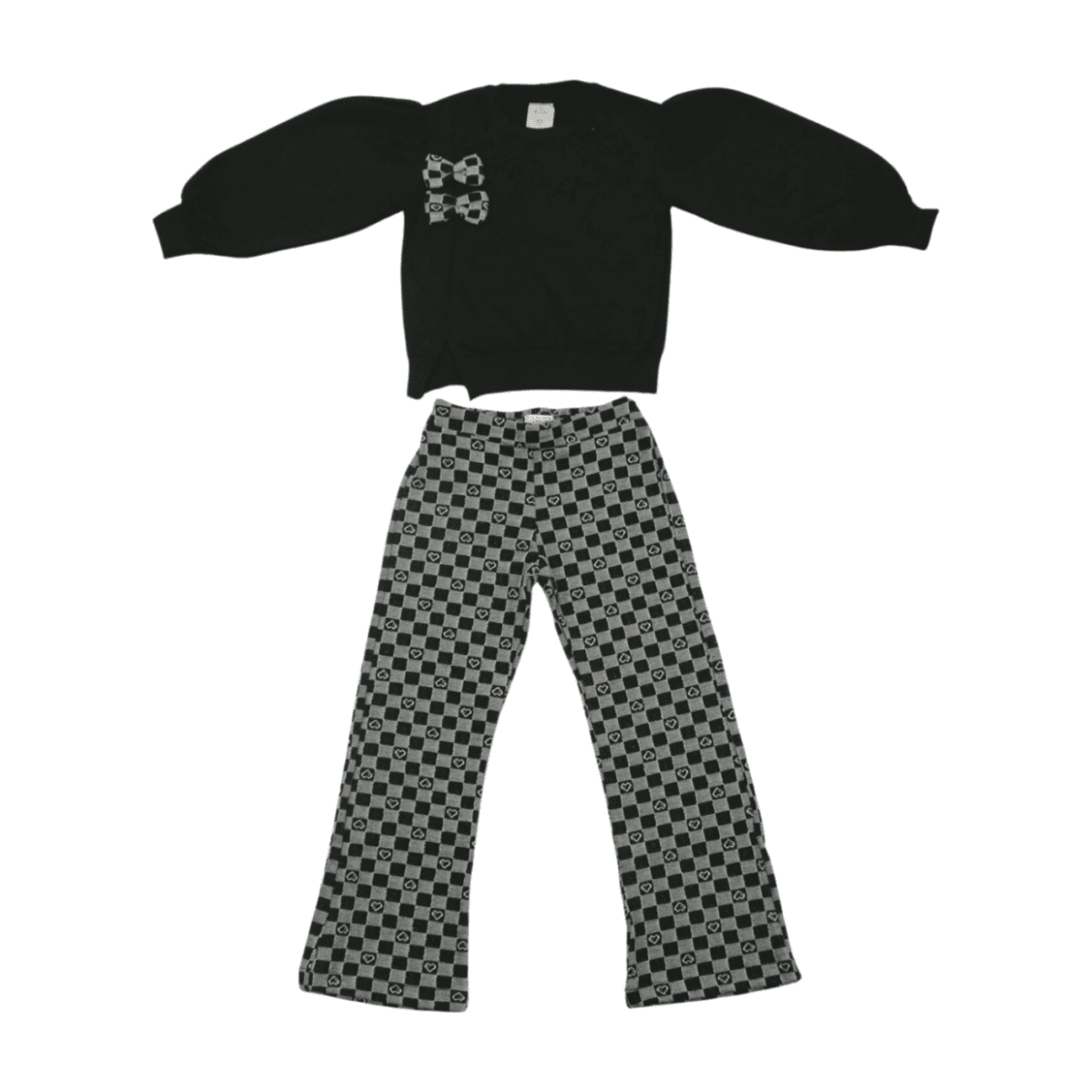 Conjunto Longo Feminino Blusão Laço e Legging 37020 - Angerô