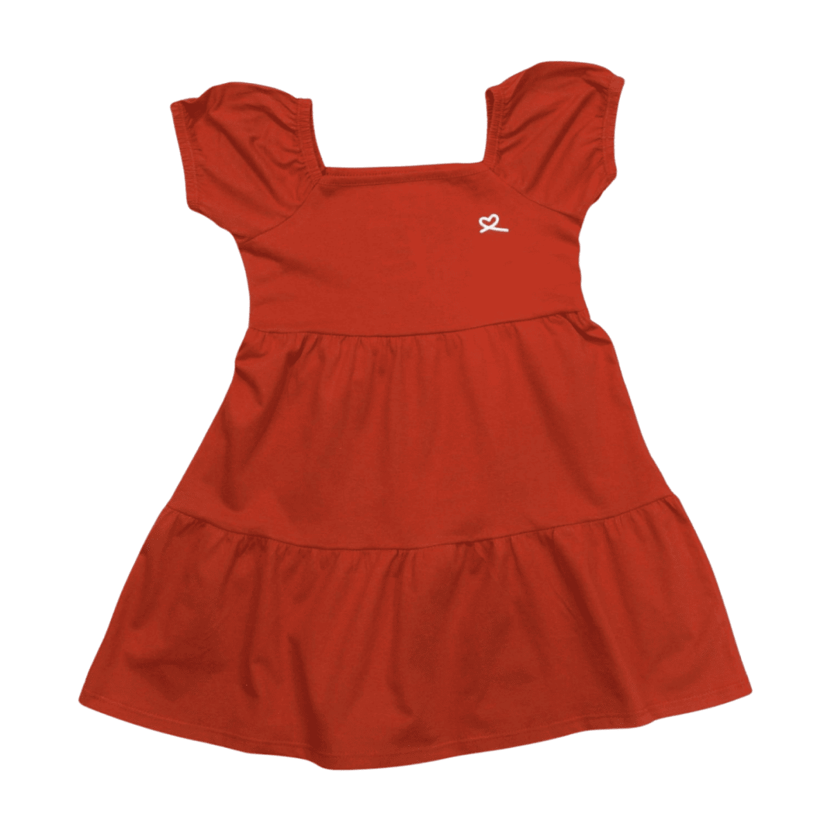 Vestido Manga Curta Liso 46092 - Kely kety